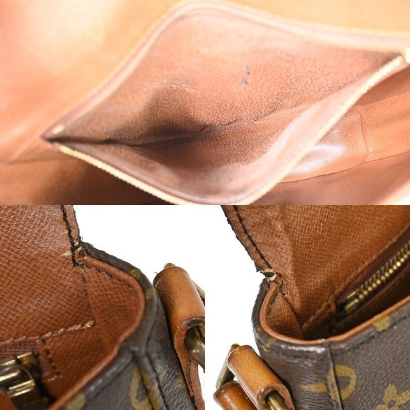 LOUIS VUITTON Chantilly MM Shoulder Bag Monogram Leather Brown M51233 30HB686 - Picture 15 of 16